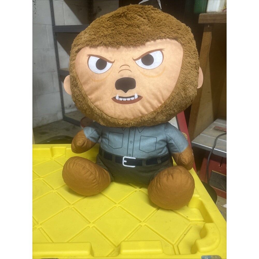 Universal Studios Monsters Bighead Wolfman Collectible Plushie. Holiday Gift!